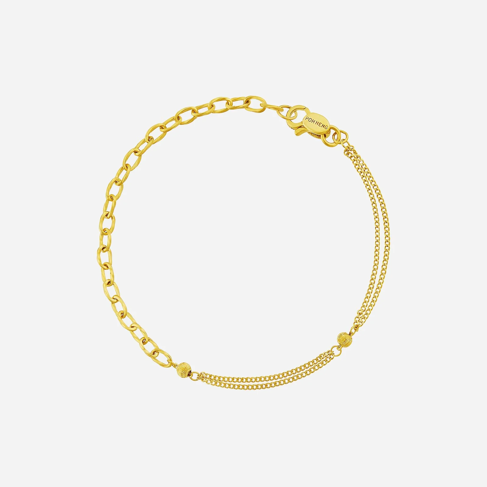 Medley Beaded Bracelet in Yellow Gold (E22KSTYLE0641A)