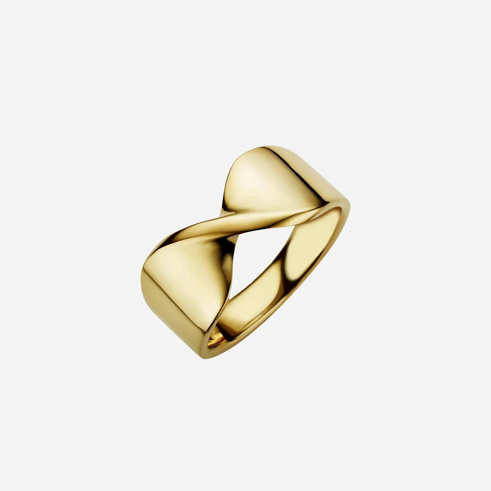 ORO22 Twist Ring in Yellow Gold (AGORO22077S0040A)