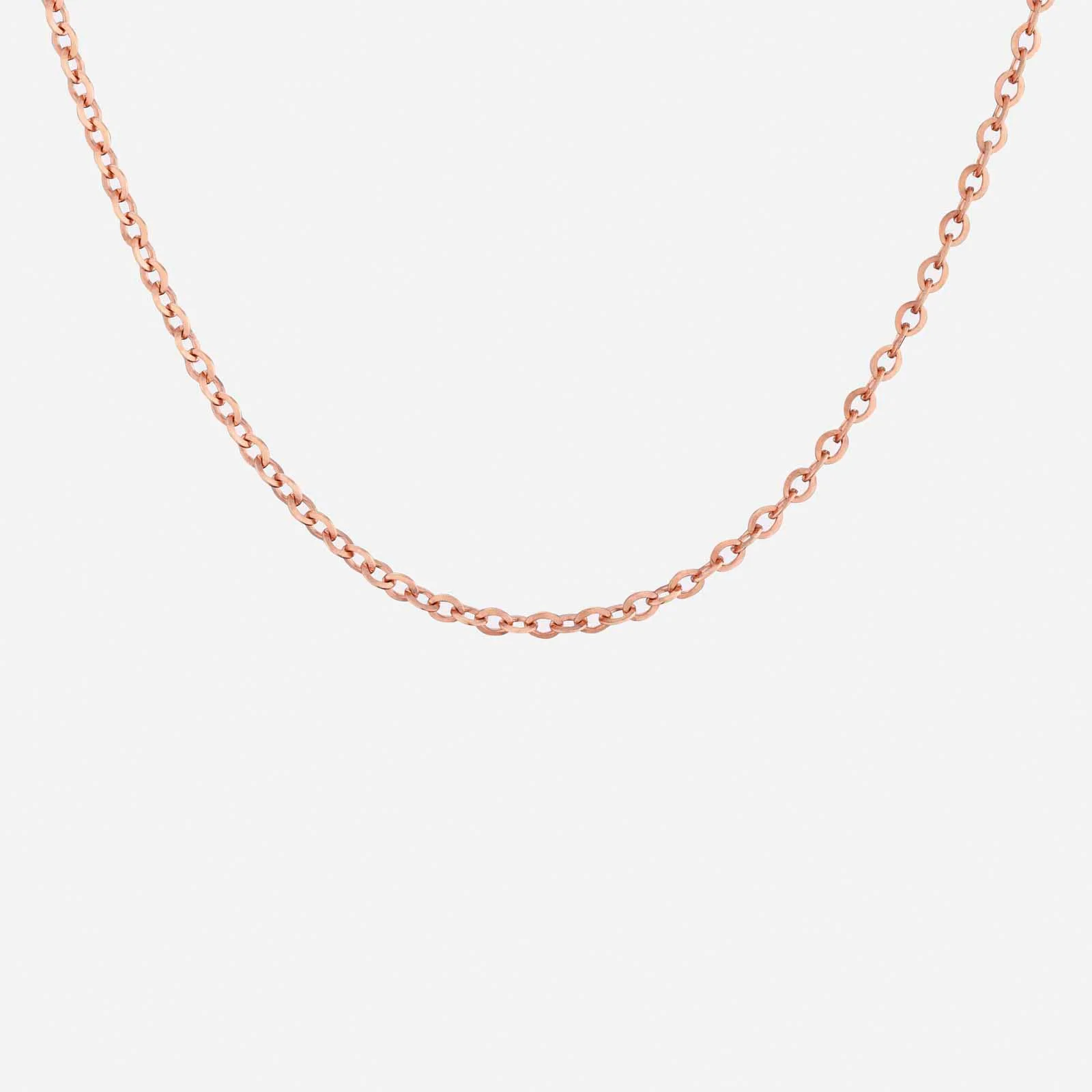 Oval Link Chain in Rose Gold (FFORZATINA0100002A)