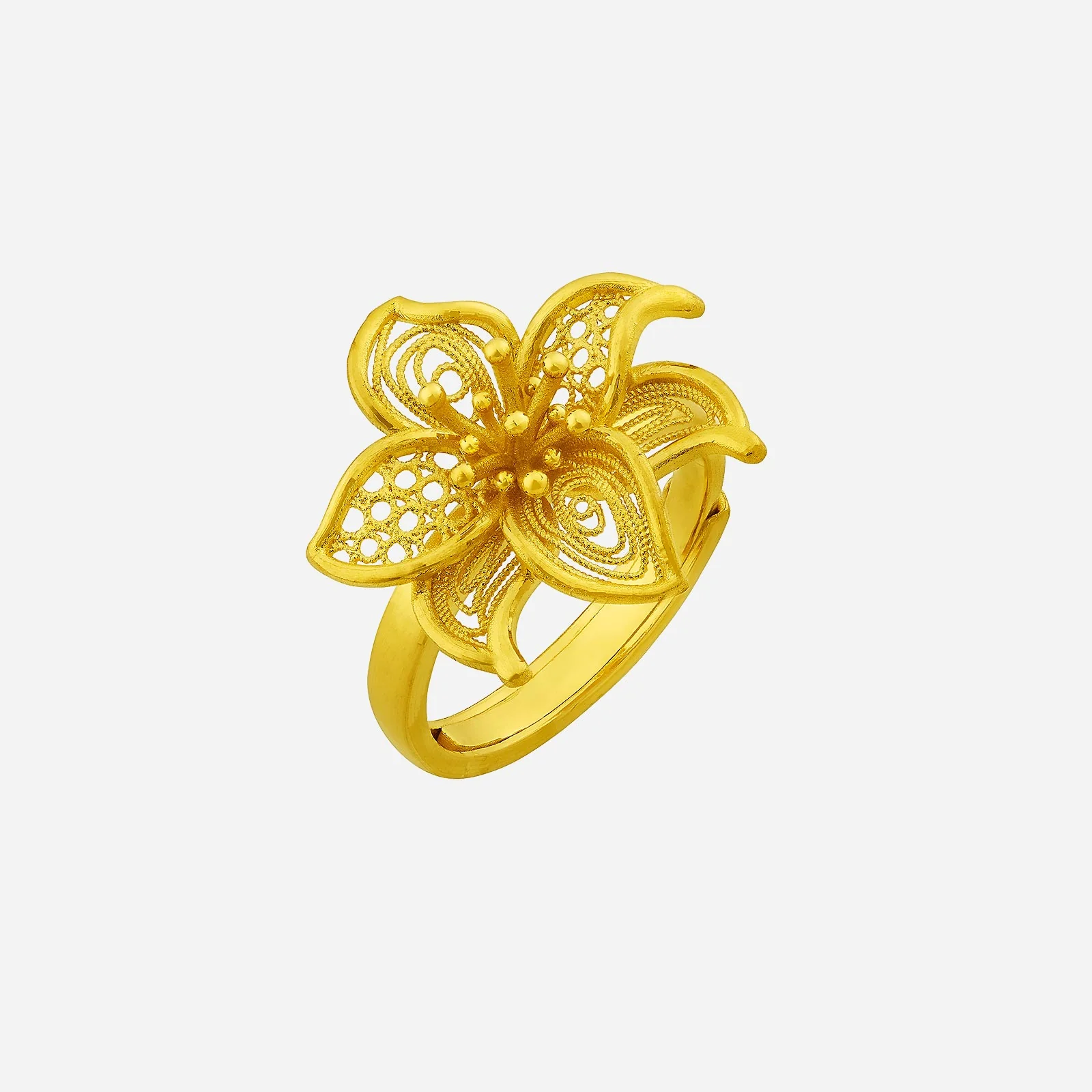 Periwinkle Ring in Yellow Gold (A999GROUP139V0878A)