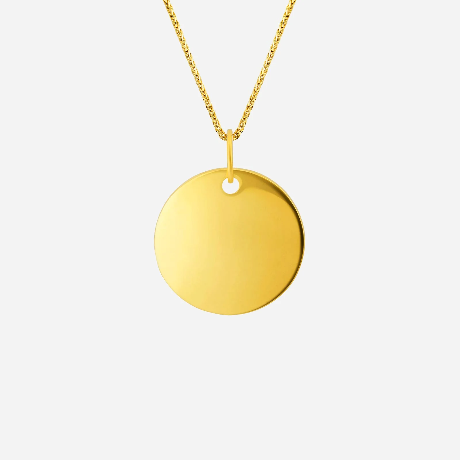 Personalisation Pendant in Yellow Gold (GSTYLE0854A)