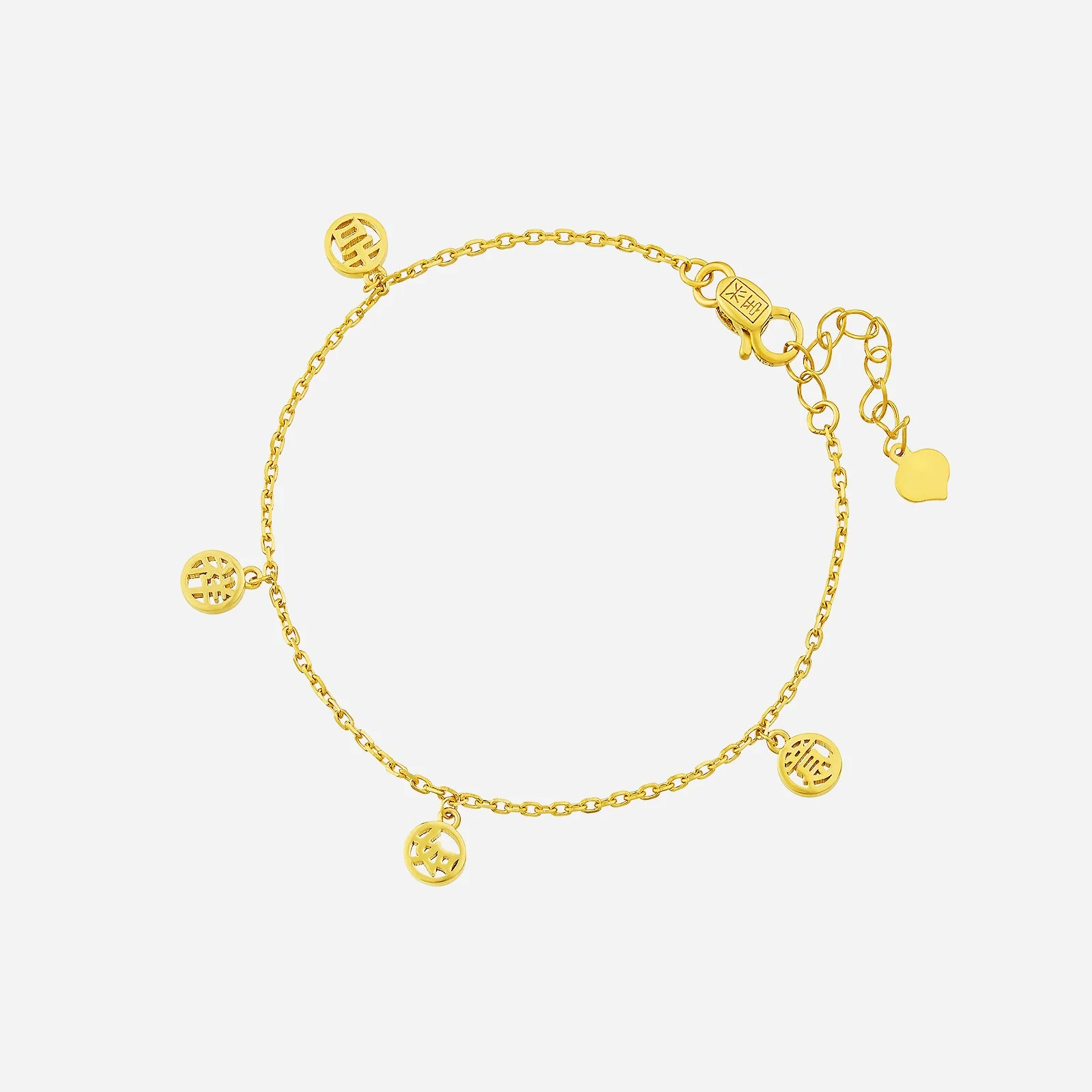 Prosperity Bracelet in Yellow Gold (E22KSTYLE0612A)