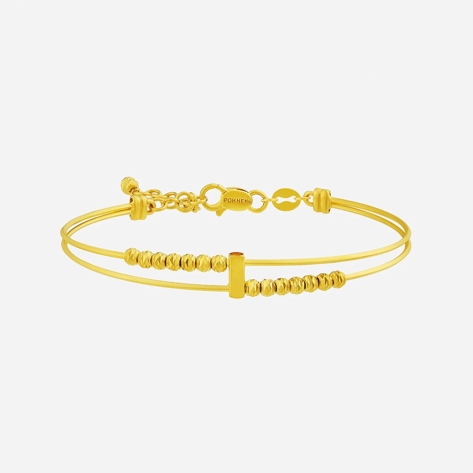 Radiant Bangle in Yellow Gold (D22KSTYLE0325A)