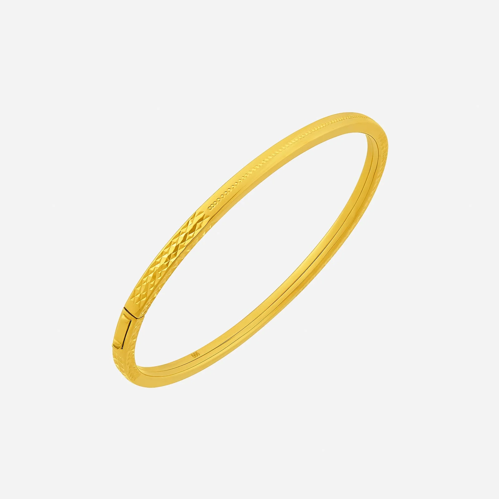 Radiant Bangle in Yellow Gold (D999STYLE0326A)