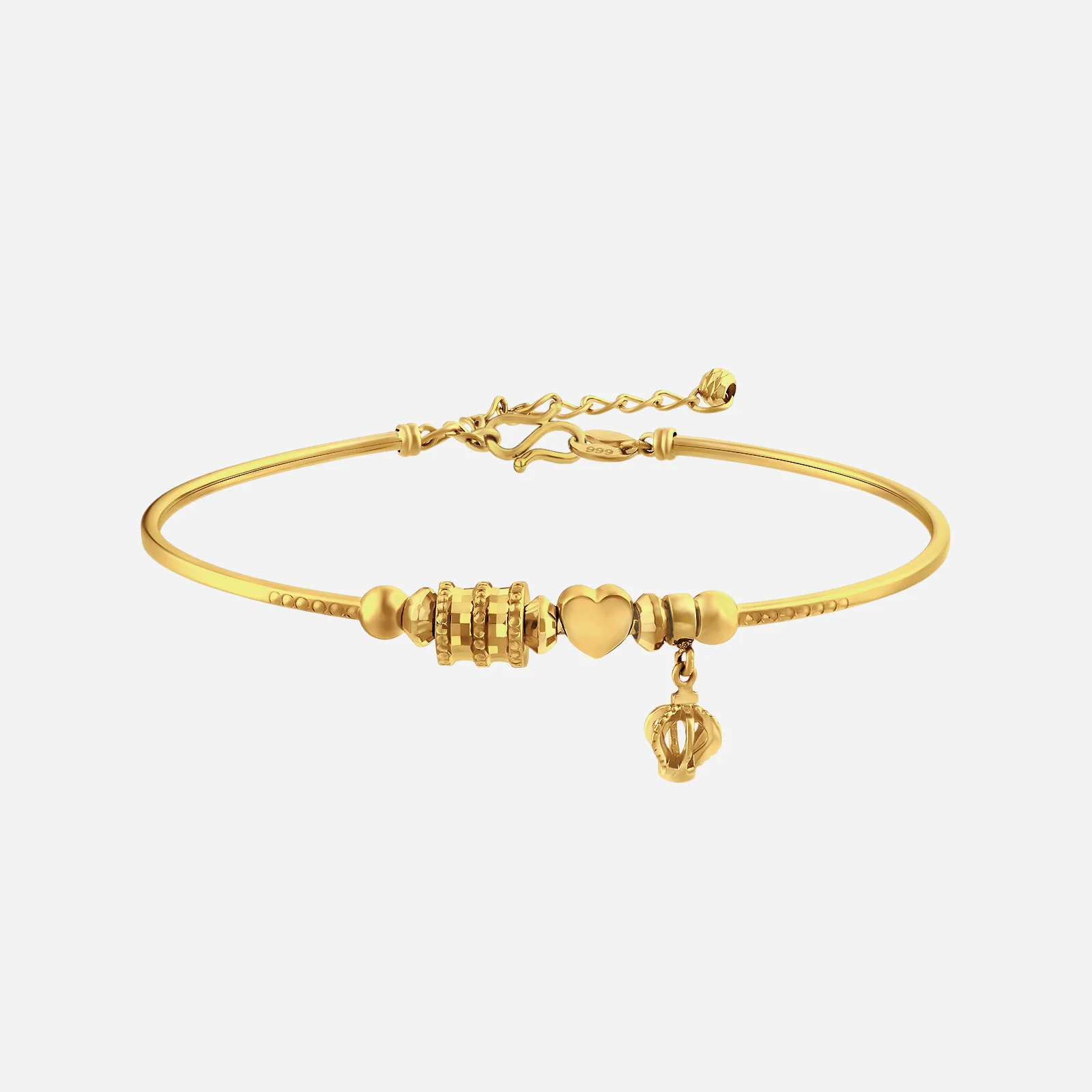 Radiant Bangle in Yellow Gold (D999STYLE0363A)