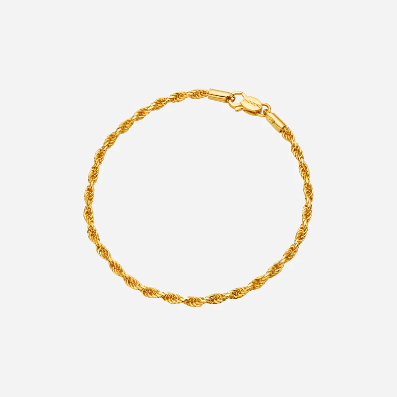 Rope Bracelet in Yellow Gold (EROPEDC0250330A)