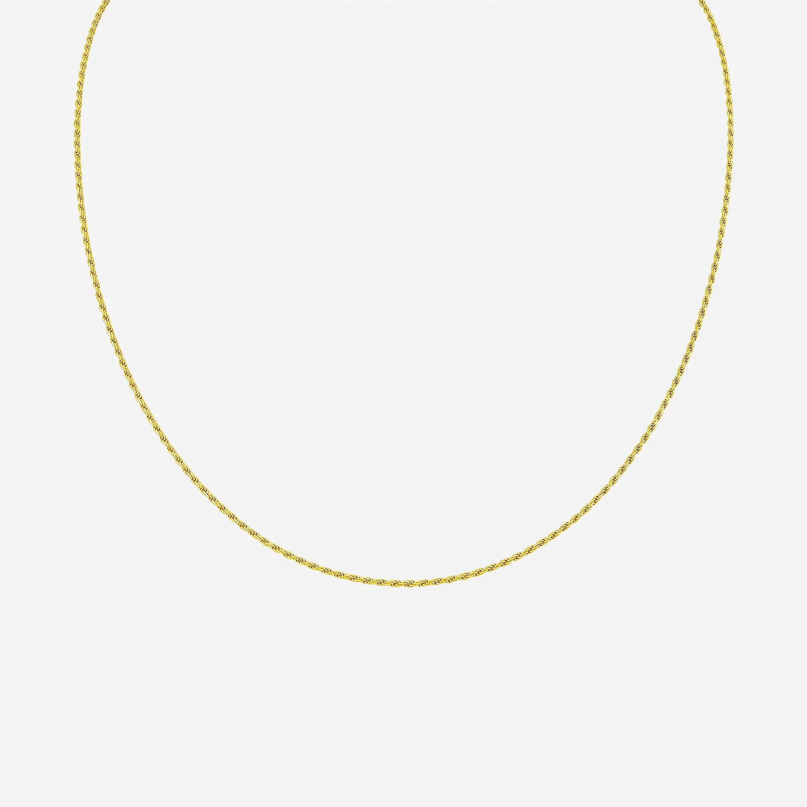 Rope Chain Necklace in Yellow Gold (FROPEDC0150532A)