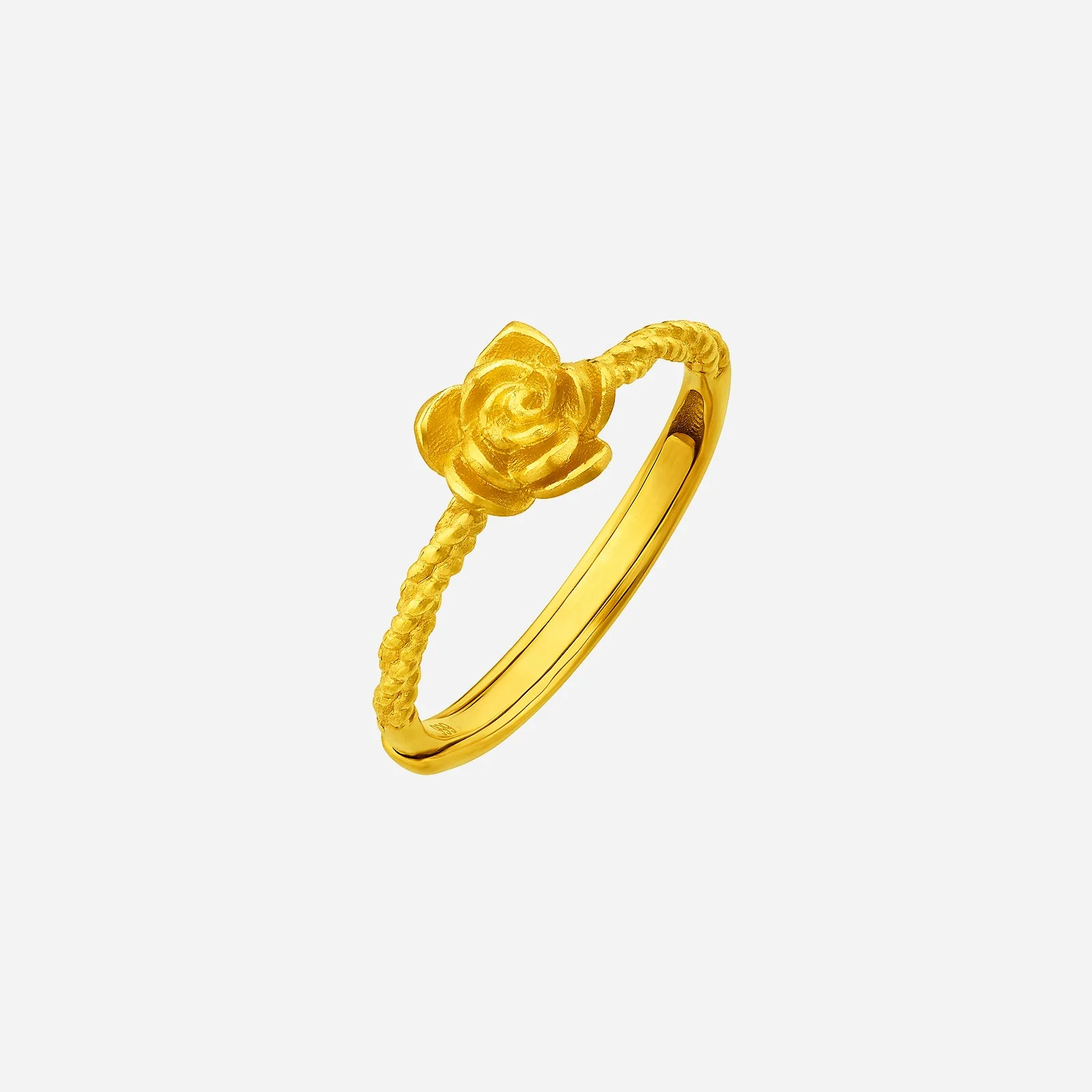 Rose Ring in Yellow Gold (A999GROUP135V0876A)