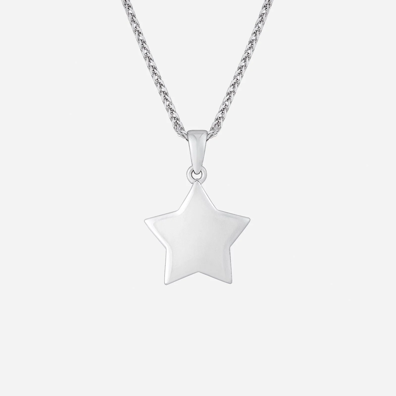 Star Pendant in White Gold (G750STYLE1638A)