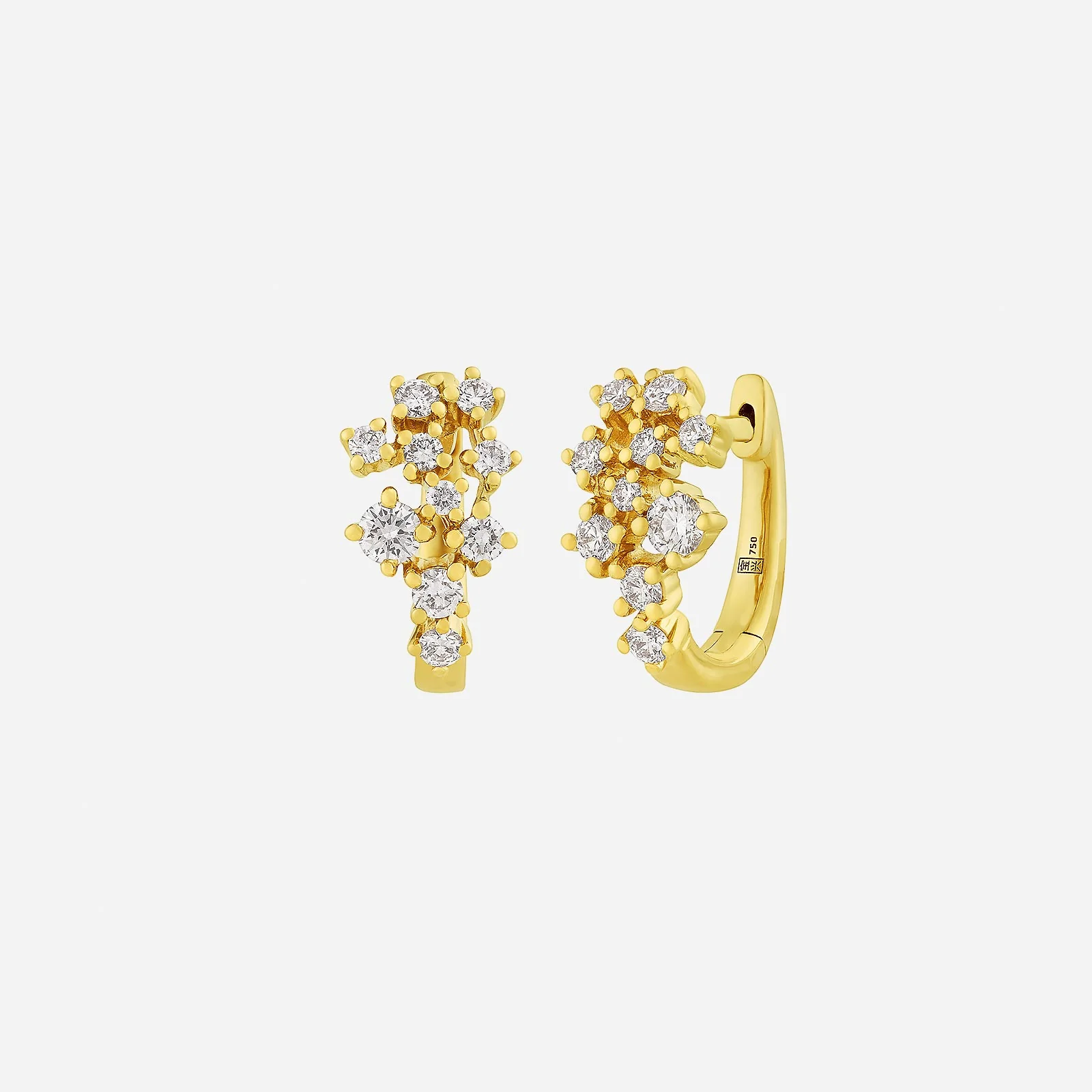 Stella Diamond Earrings in Yellow Gold (HDIASTYLE1516A)