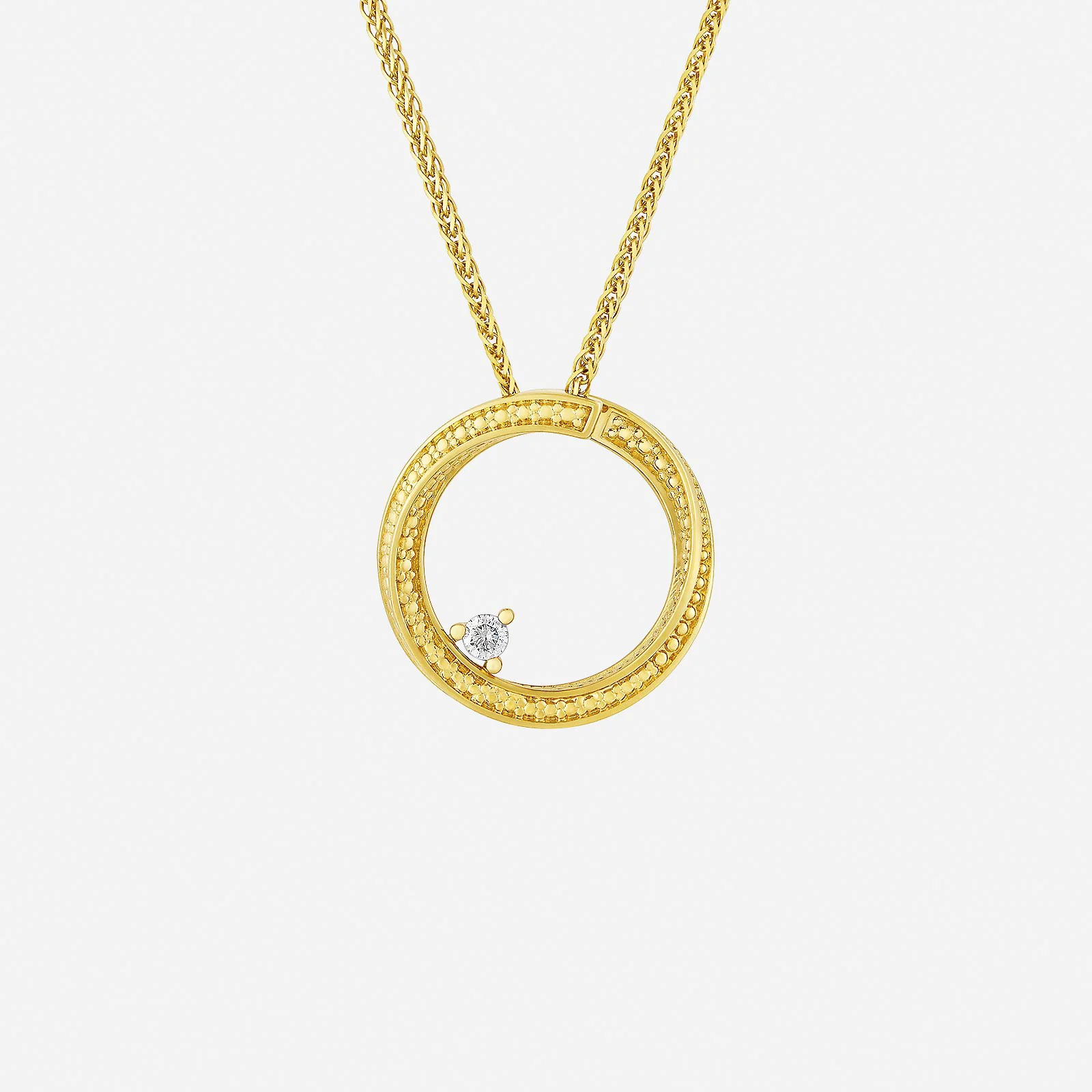 Stella Spark Diamond Pendant in Yellow Gold (GDIAGROUP216V1761A)