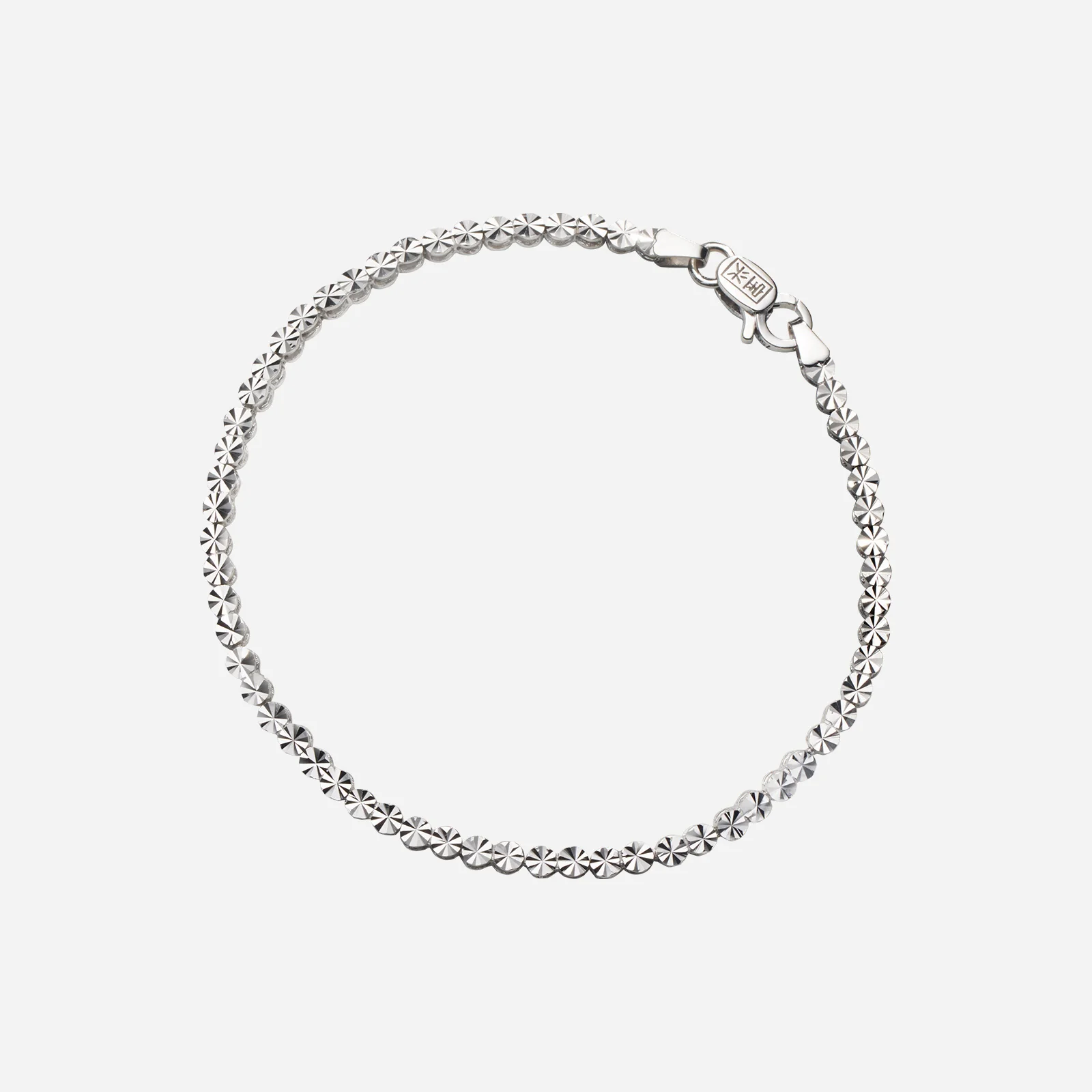 Textured Bracelet in White Gold (E750GROUP006F0002A)
