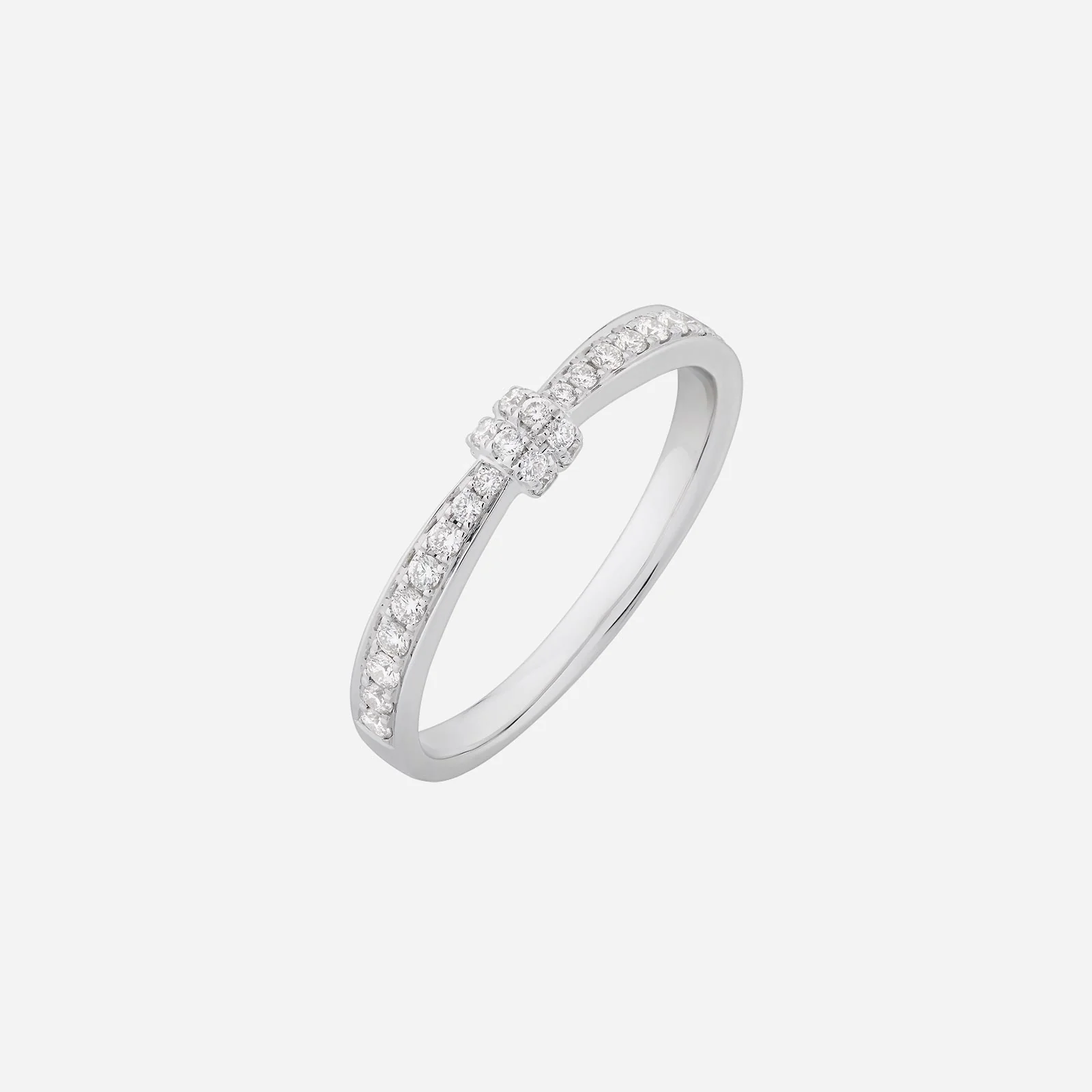 Tranquility Diamond Ring in White Gold (ADIASTYLE0831A)