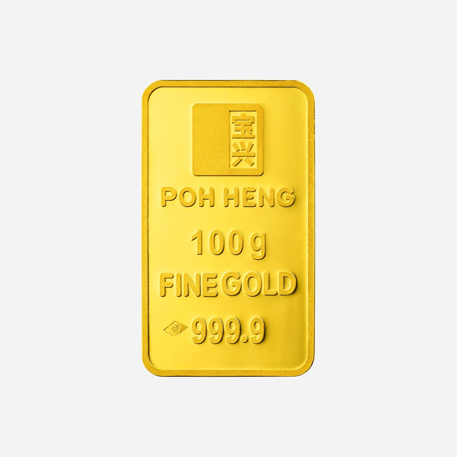 Treasures Dragon 100gm Gold Bar in Yellow Gold (XDRAGON1000026A) - Image 2