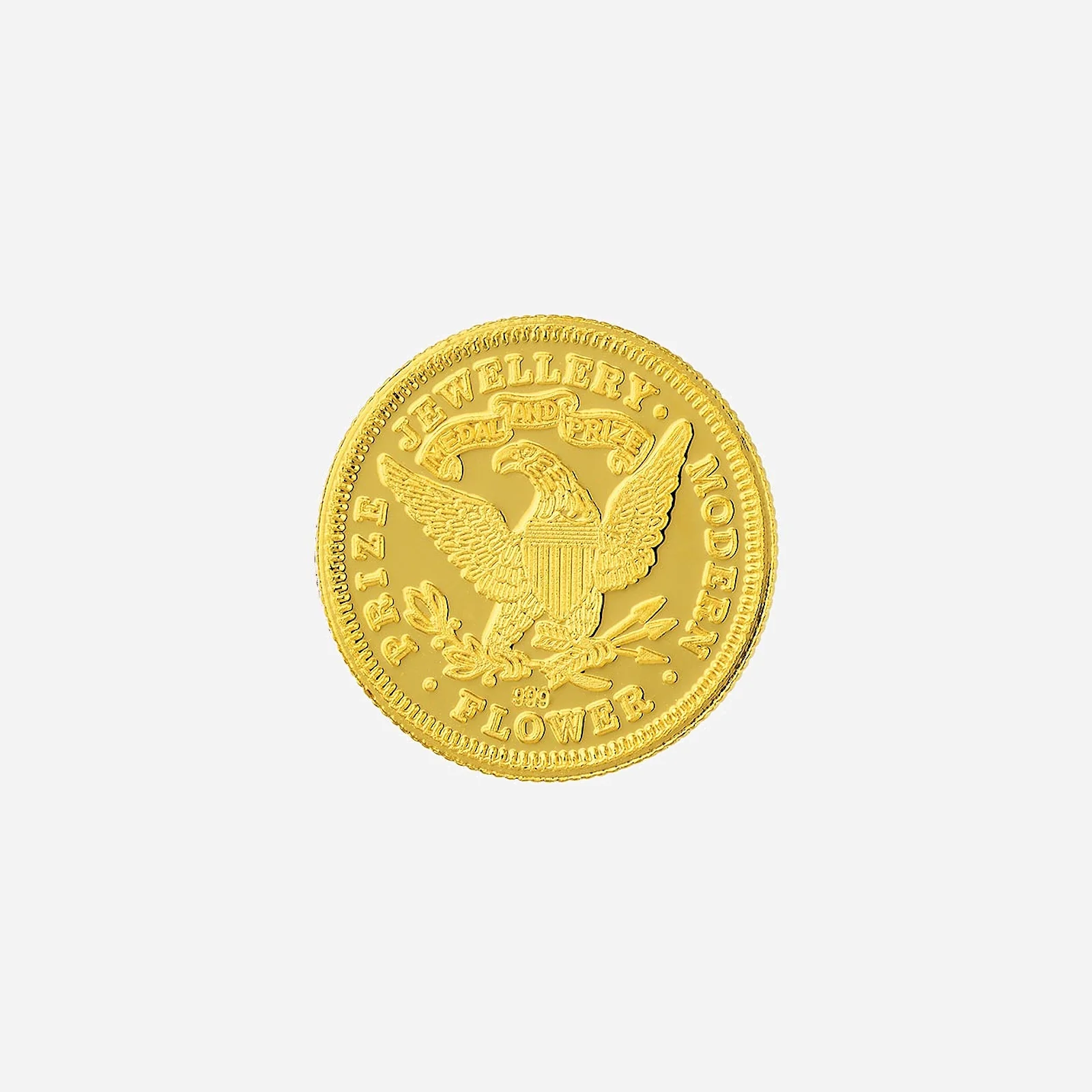 Treasures Lady Liberty 1908 Medallion in Yellow Gold (JMEDALLION2300008A) - Image 2