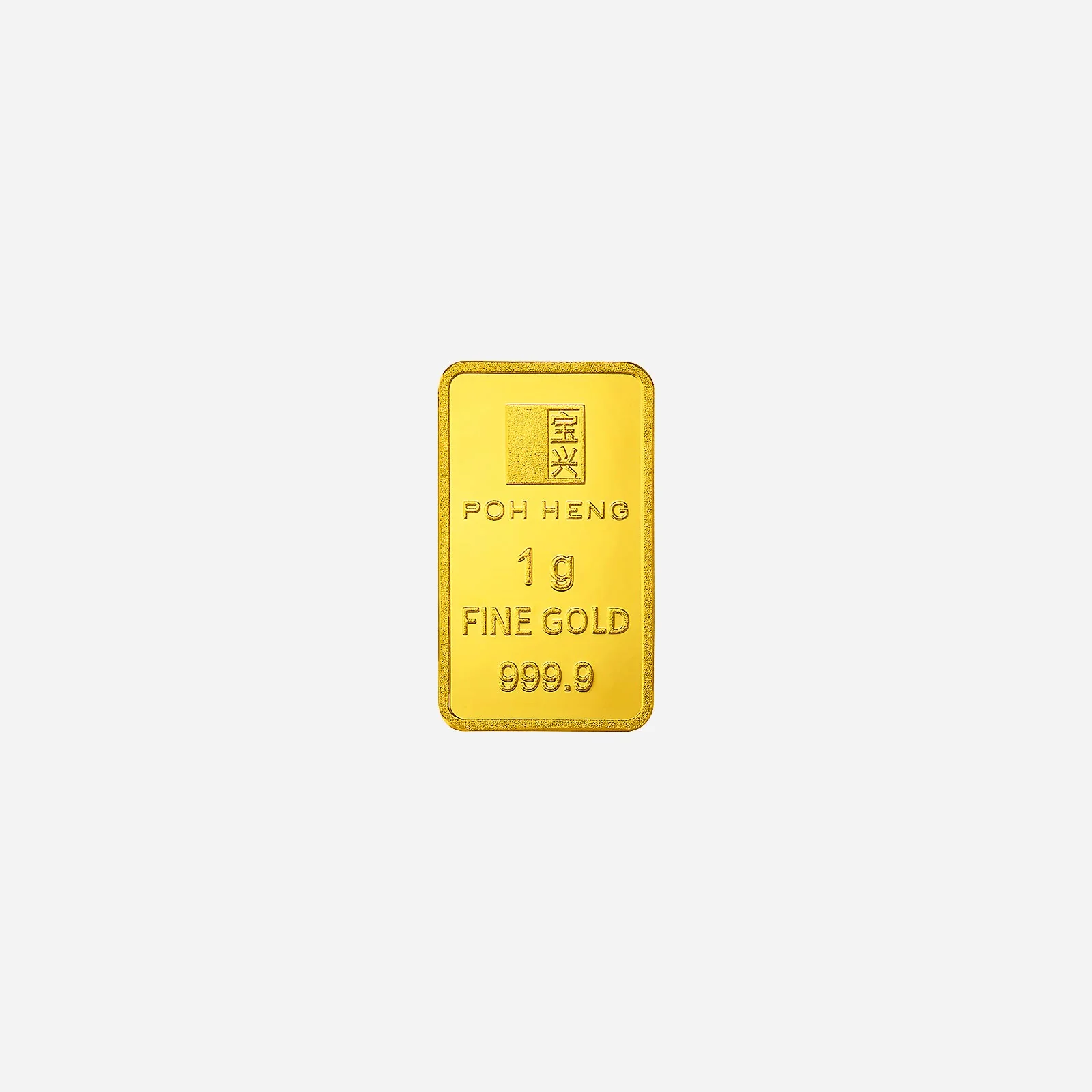 Treasures Poh Heng 1gm Gold Bar in Yellow Gold (XPOHHENG0010002A)