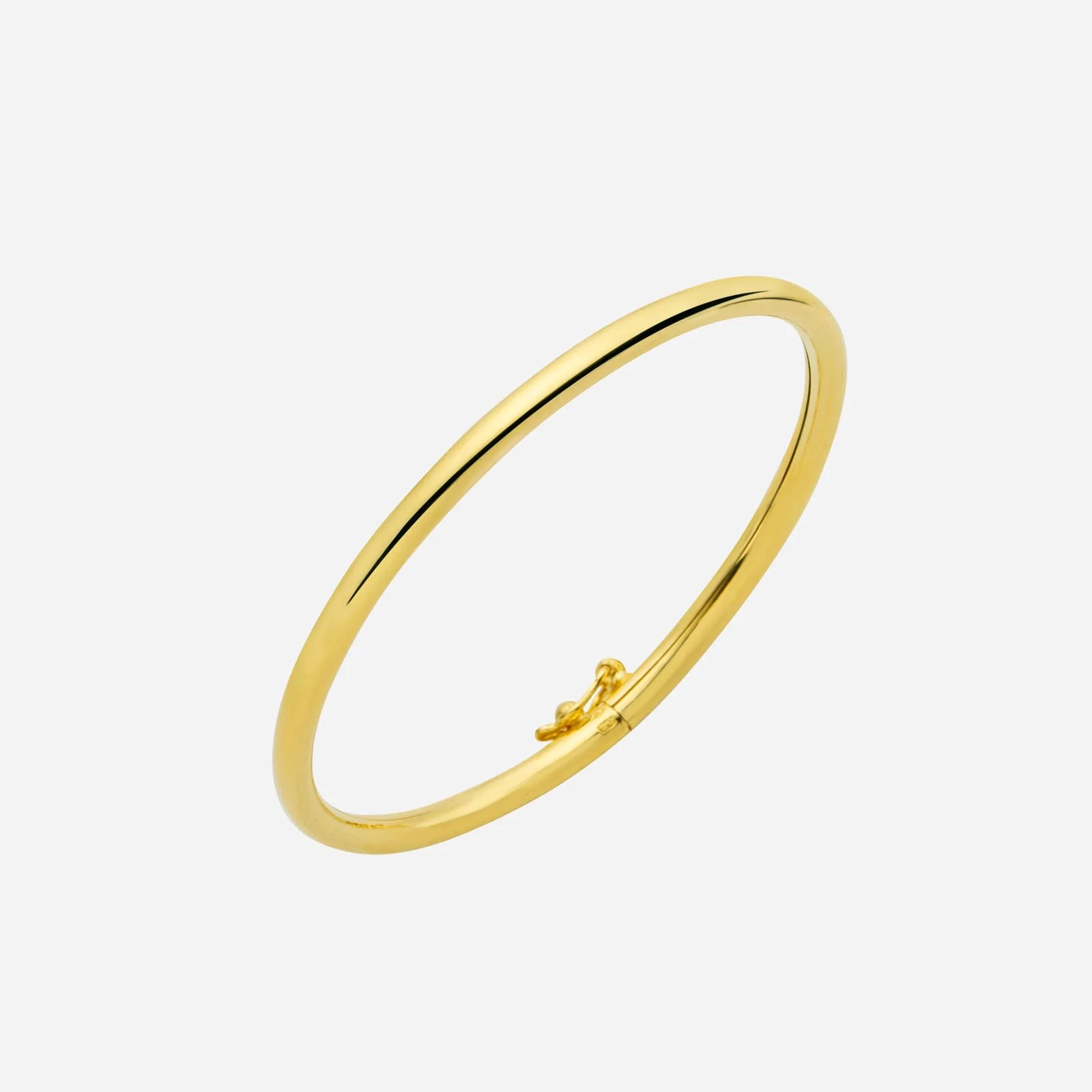Tube Bangle in Yellow Gold (DPLAINTUBE0300002A)