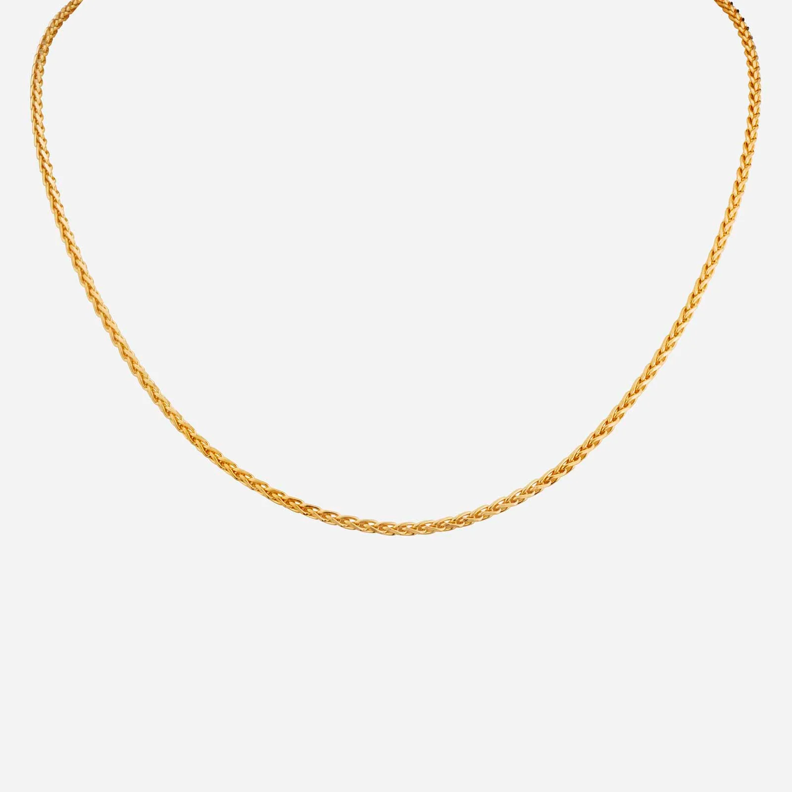 Wheat Chain in Yellow Gold (FWHEATDC0120004A)