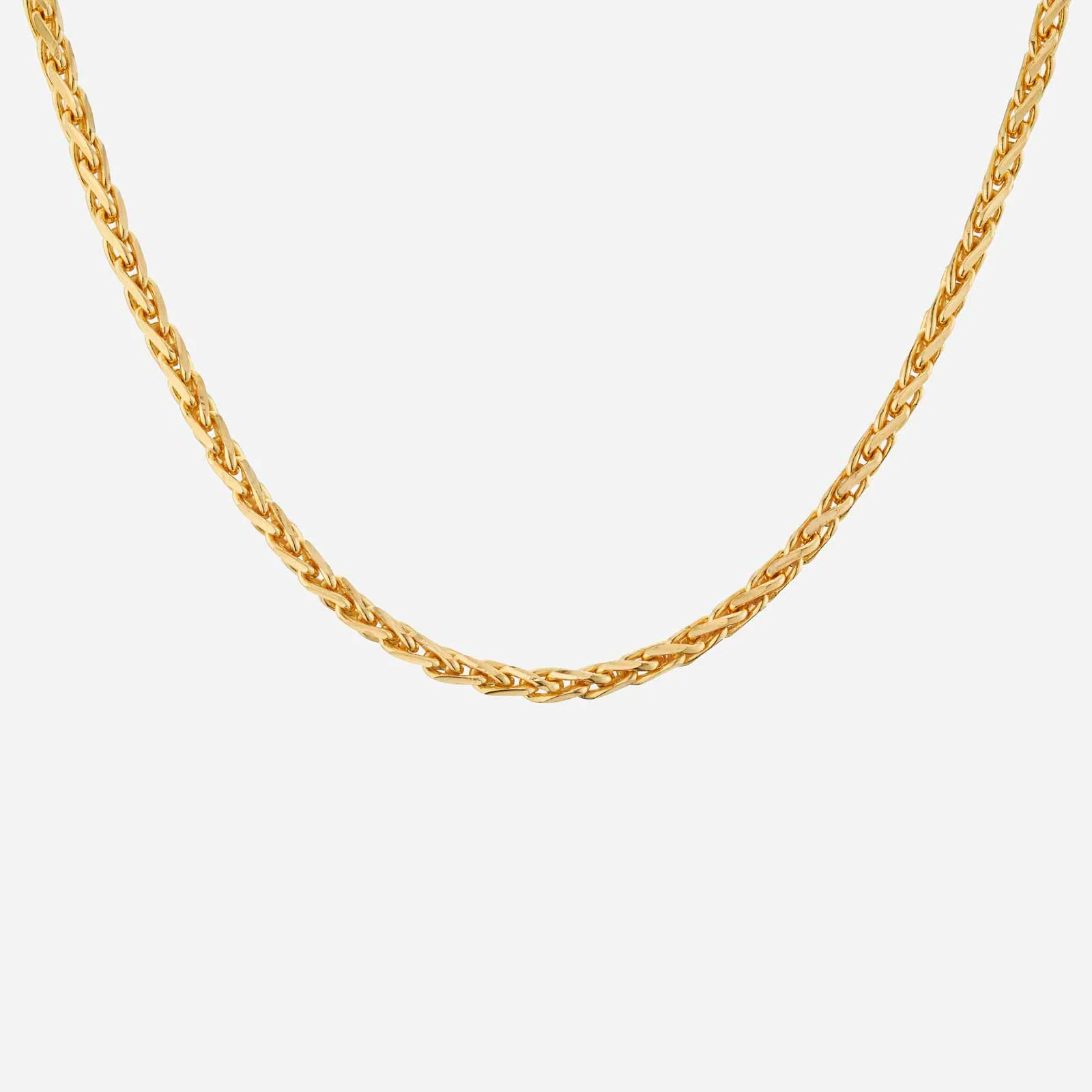 Wheat Chain in Yellow Gold (FWHEATDC0400007A)